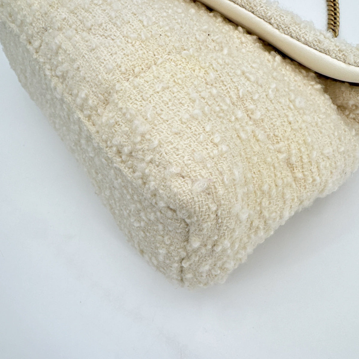 Saint Laurent - Jamie - Tweed - Beige - (Small)