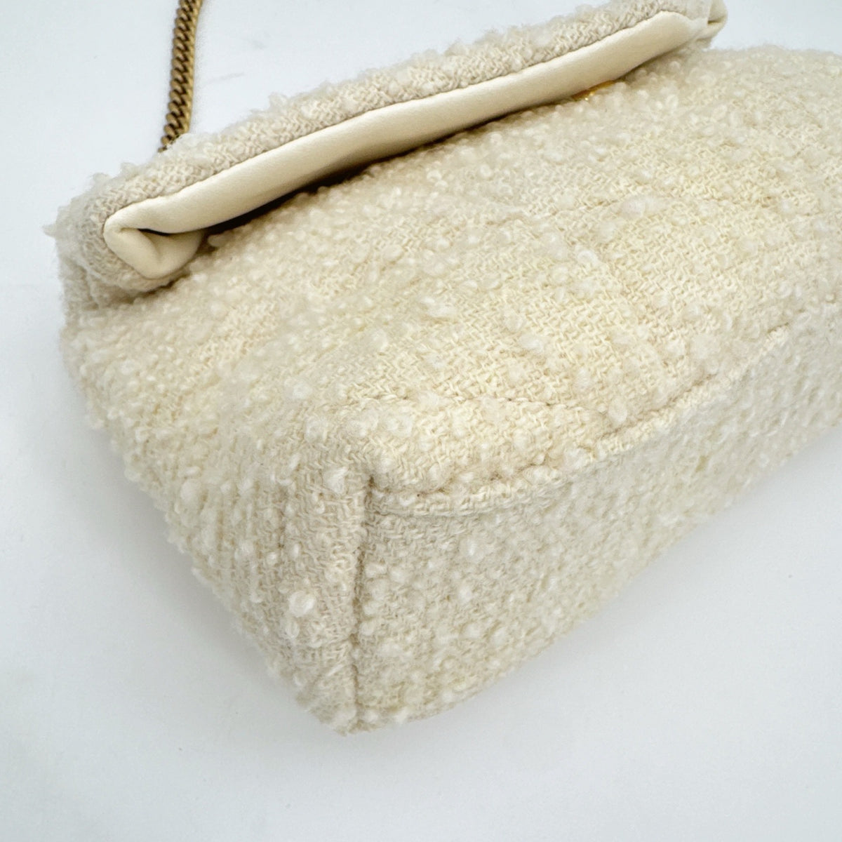Saint Laurent - Jamie - Tweed - Beige - (Small)