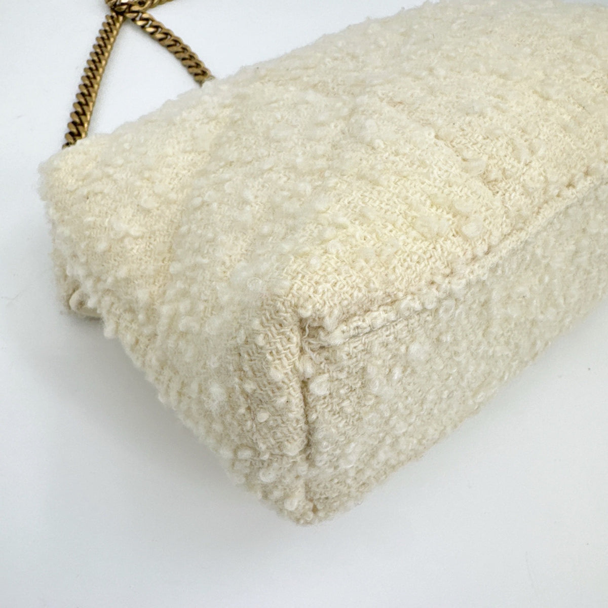 Saint Laurent - Jamie - Tweed - Beige - (Small)