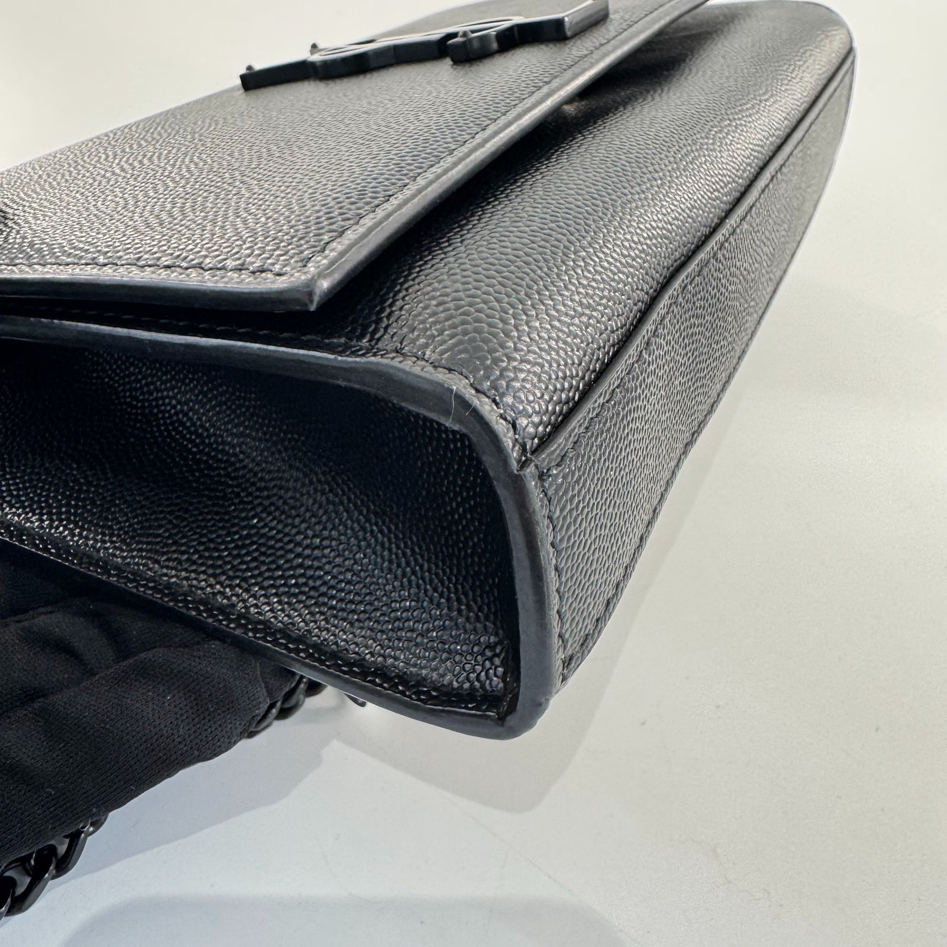 Saint Laurent Kate Leather Black - view 2