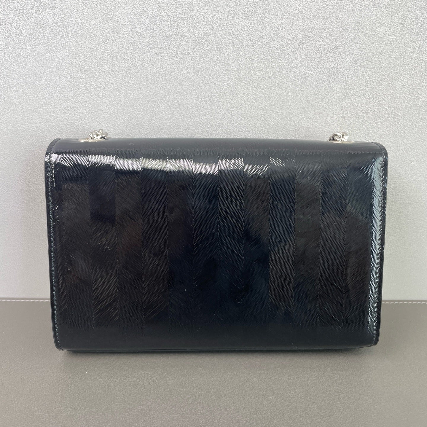 Saint Laurent Kate Patent leather Black - view 9