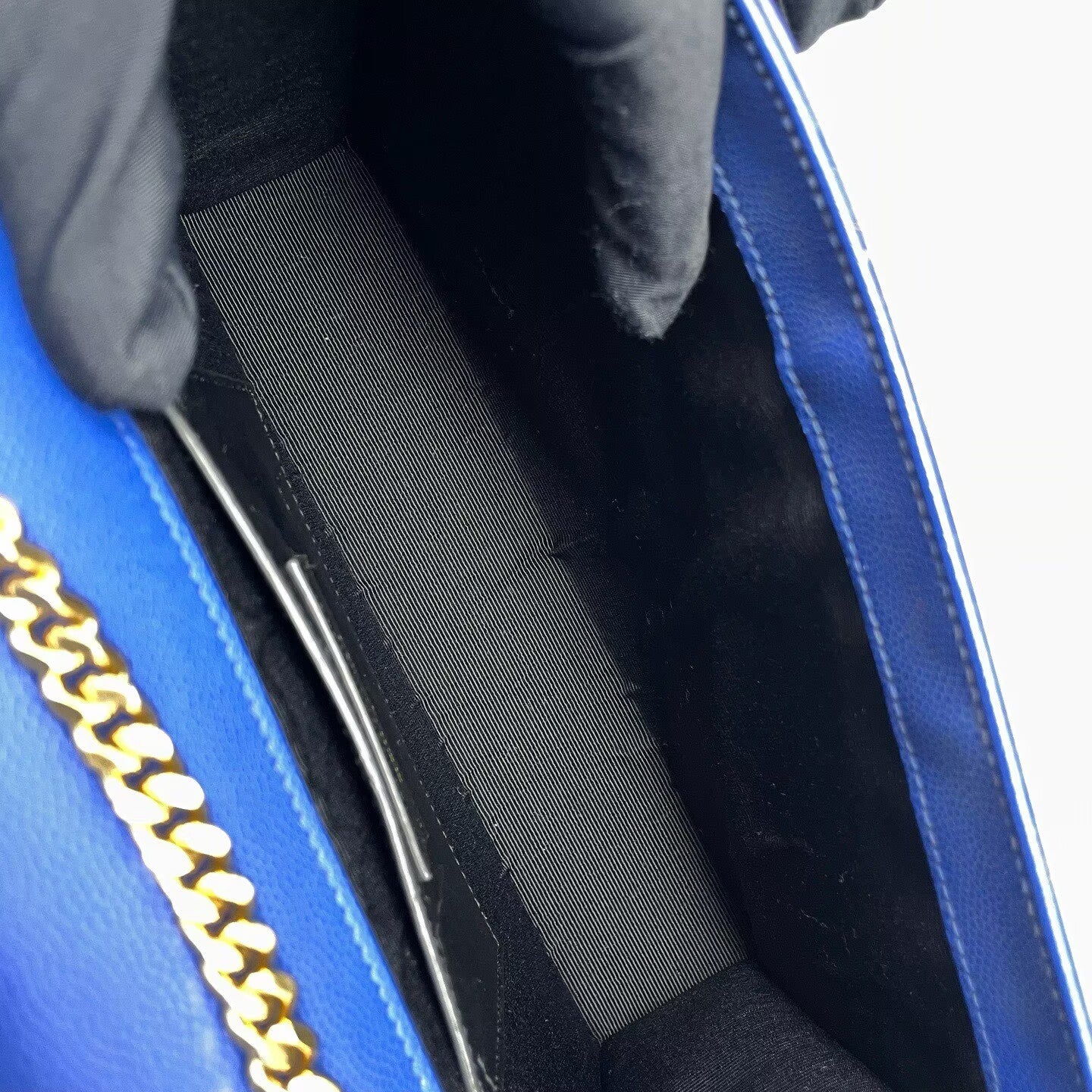 Saint Laurent - Kate - Caviar leather - Blue - (medium)