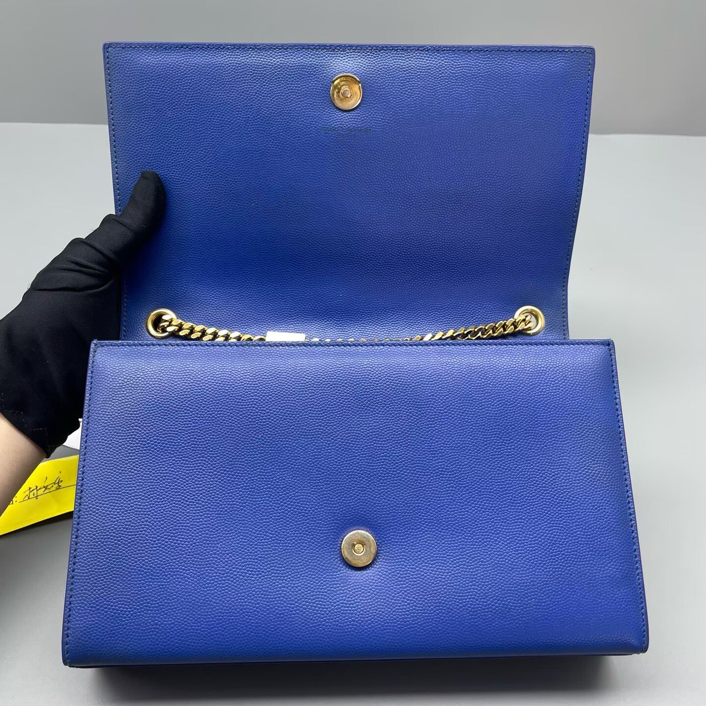 Saint Laurent - Kate - Caviar leather - Blue - (medium)