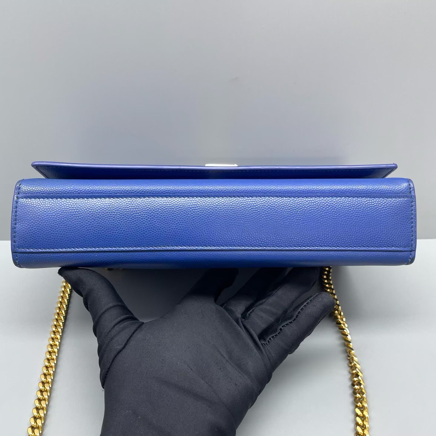 Saint Laurent - Kate - Caviar leather - Blue - (medium)