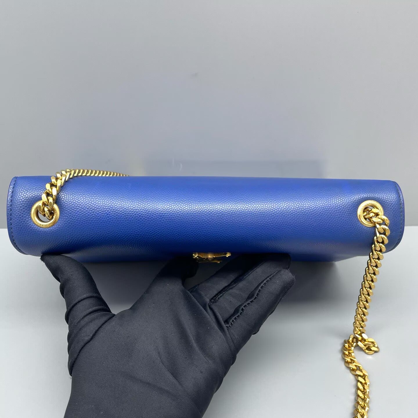 Saint Laurent - Kate - Caviar leather - Blue - (medium)