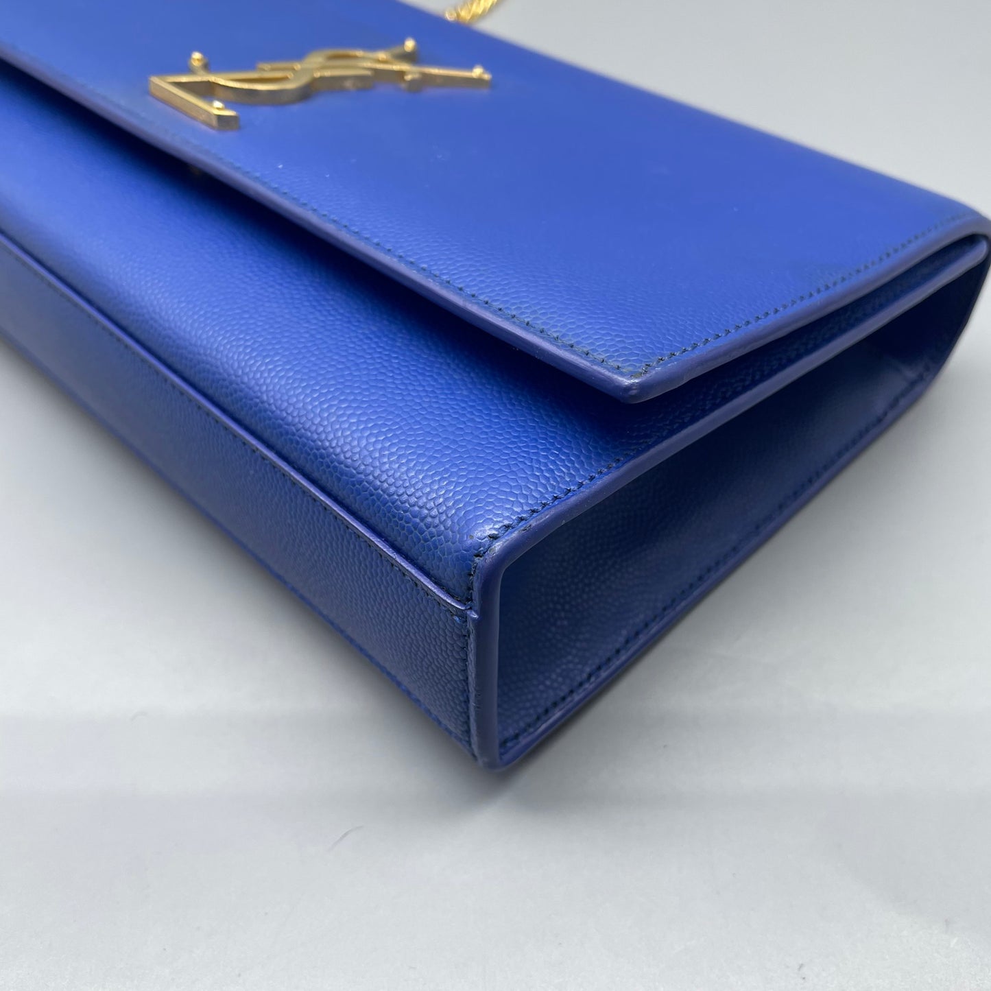 Saint Laurent - Kate - Caviar leather - Blue - (medium)