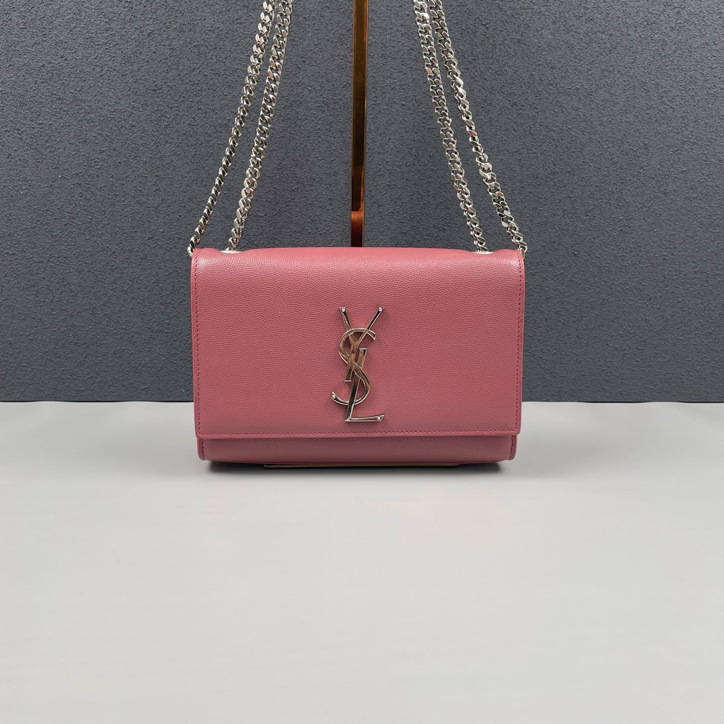 Saint Laurent - Kate Chain Bag - Caviar leather - Dusty Rose - (Mini)