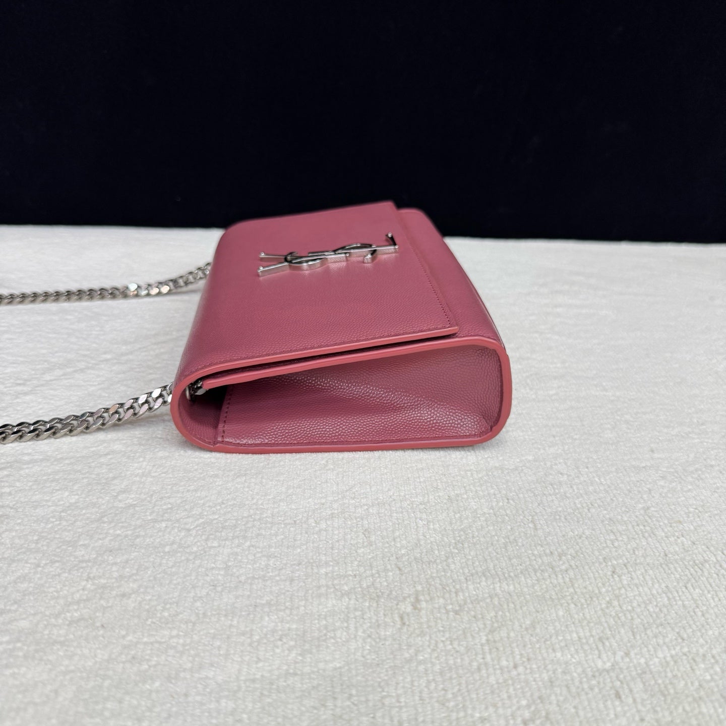 Saint Laurent - Kate Chain Bag - Caviar leather - Pink - (mini)