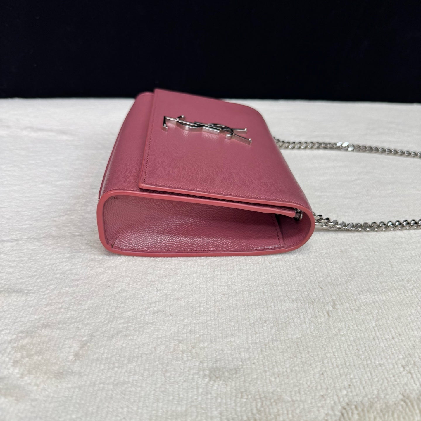 Saint Laurent - Kate Chain Bag - Caviar leather - Pink - (mini)