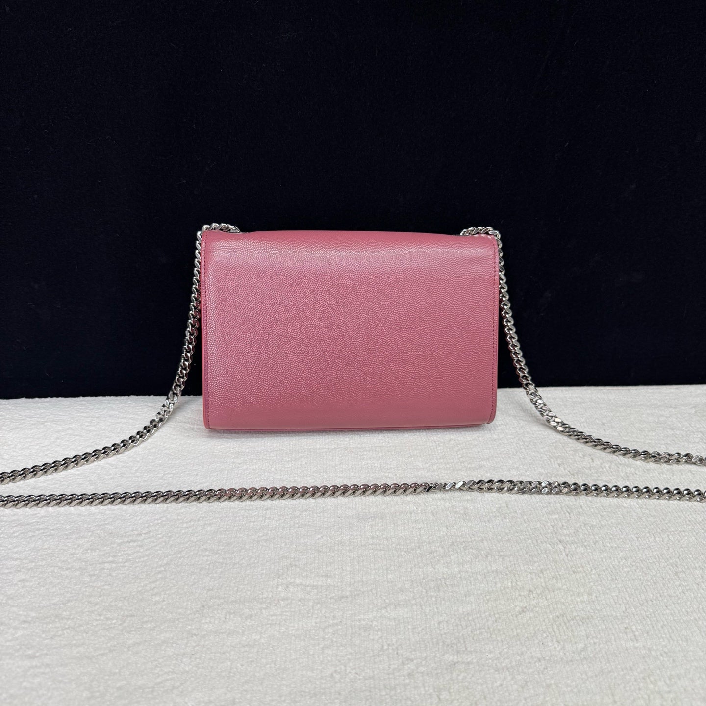 Saint Laurent - Kate Chain Bag - Caviar leather - Pink - (mini)