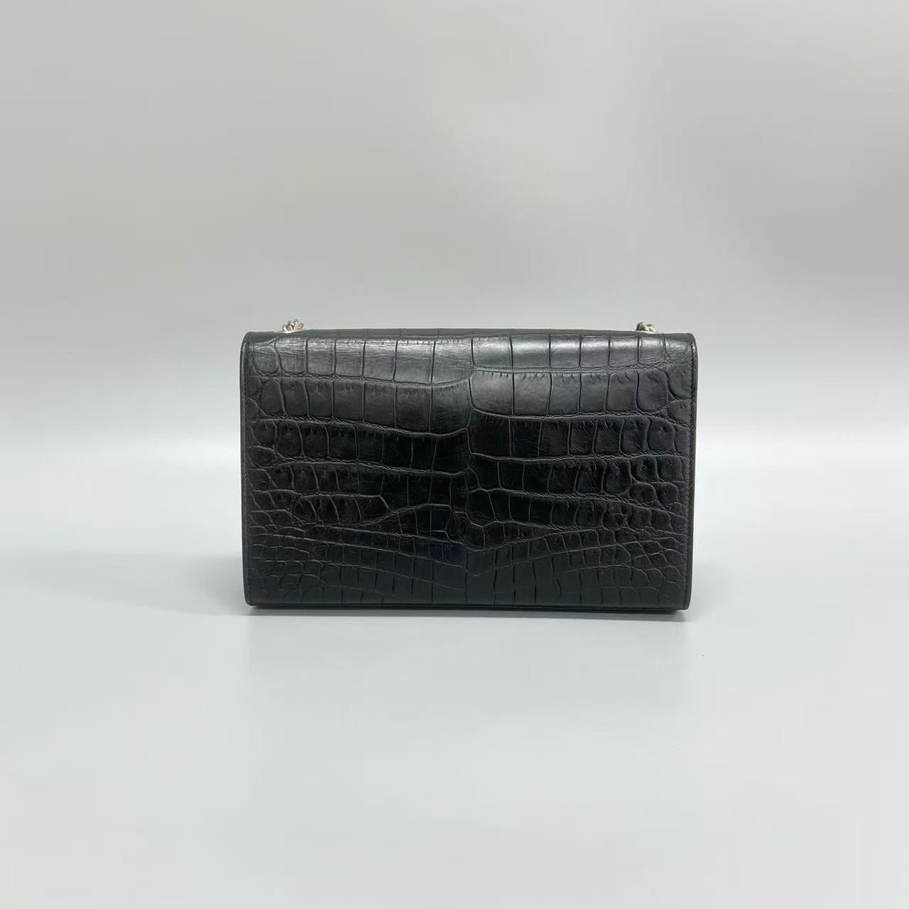 Saint Laurent - Kate - Cowhide leather - Black - (medium)