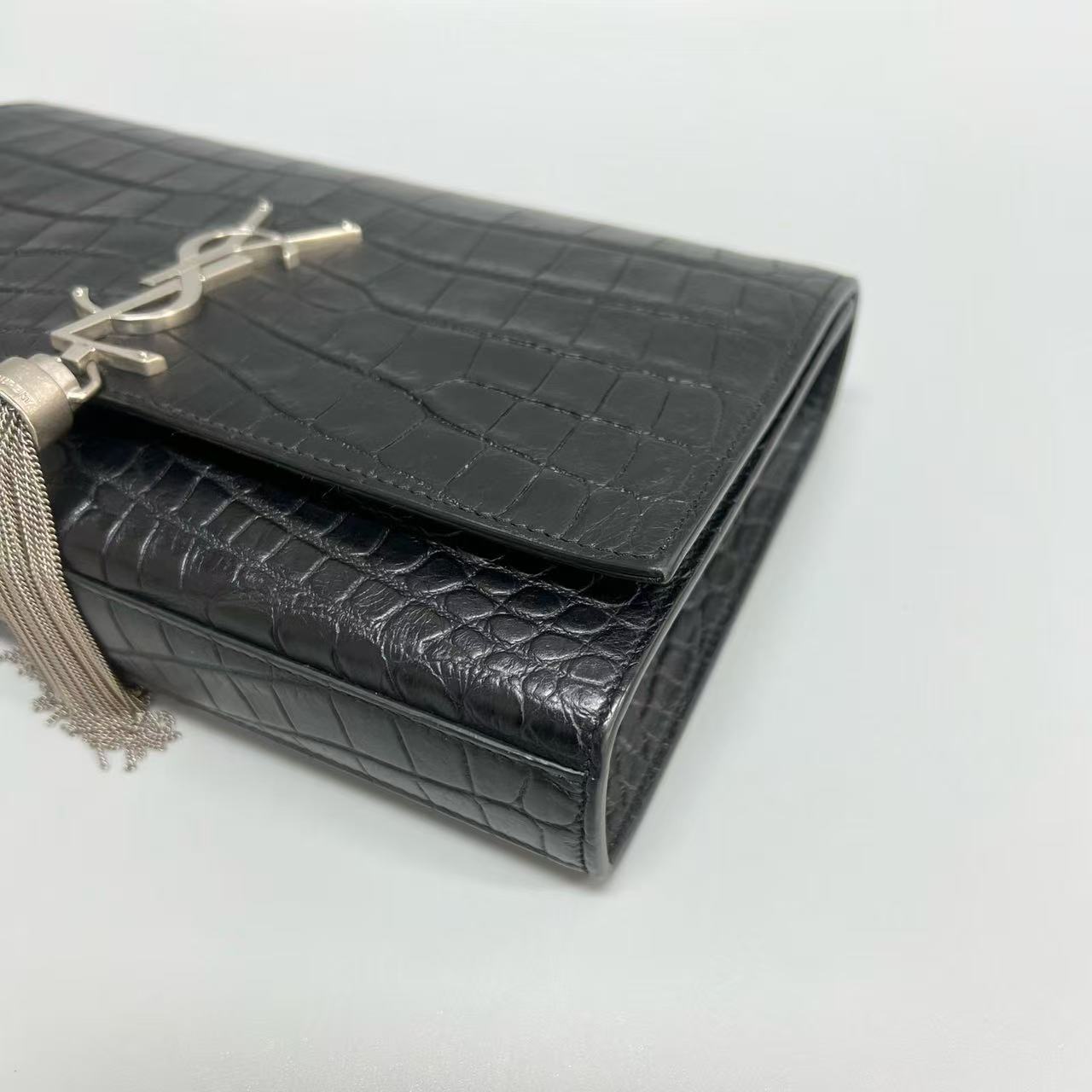 Saint Laurent - Kate - Cowhide leather - Black - (medium)