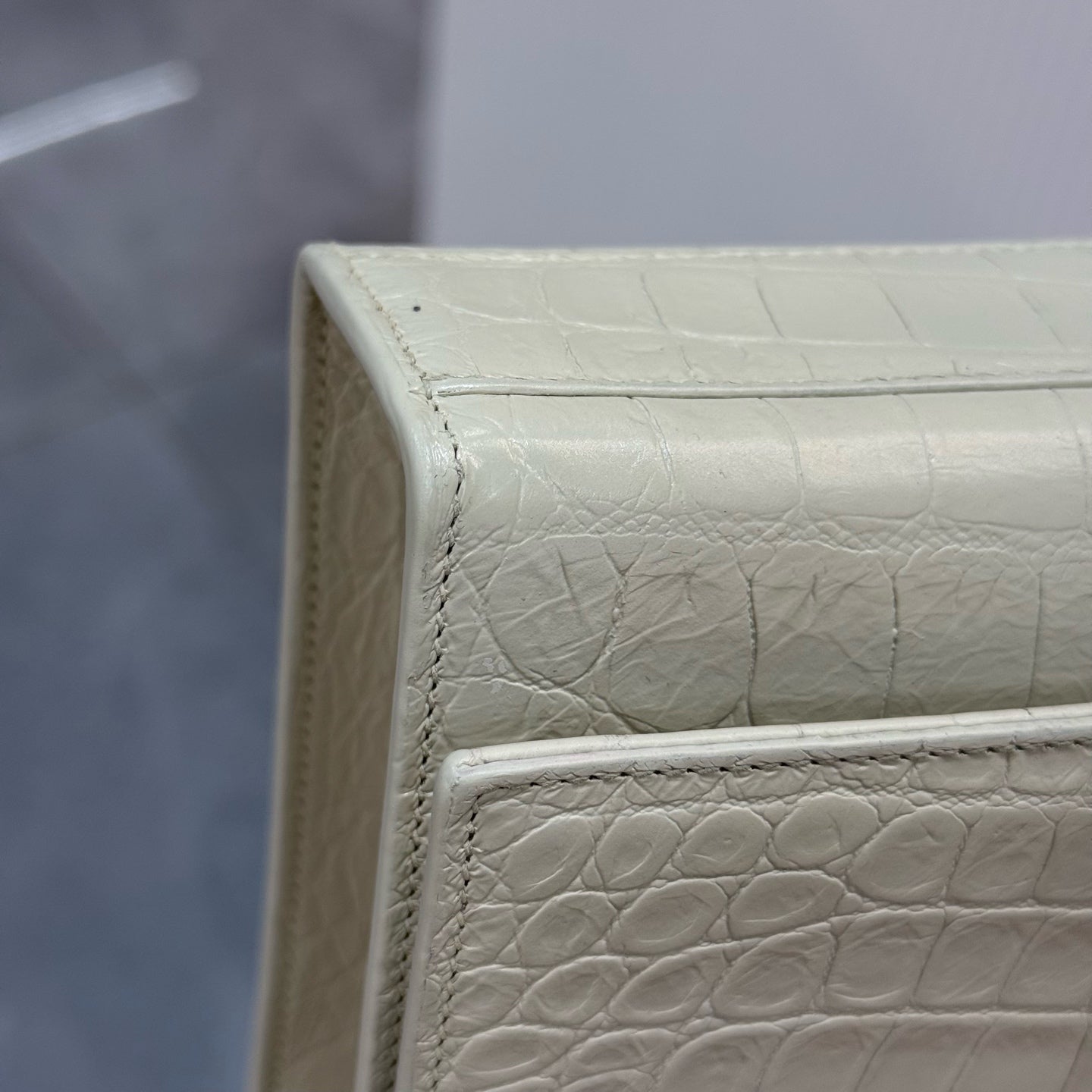Saint Laurent - Kate - Leather - Beige - (medium)