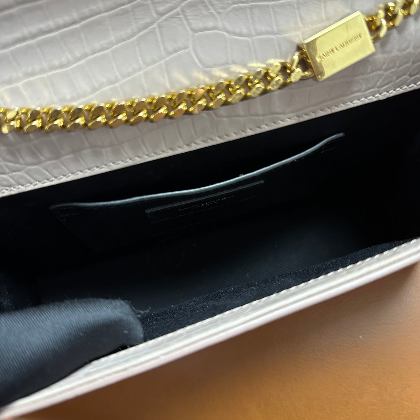 Saint Laurent - Kate - Leather - Beige - (mini)