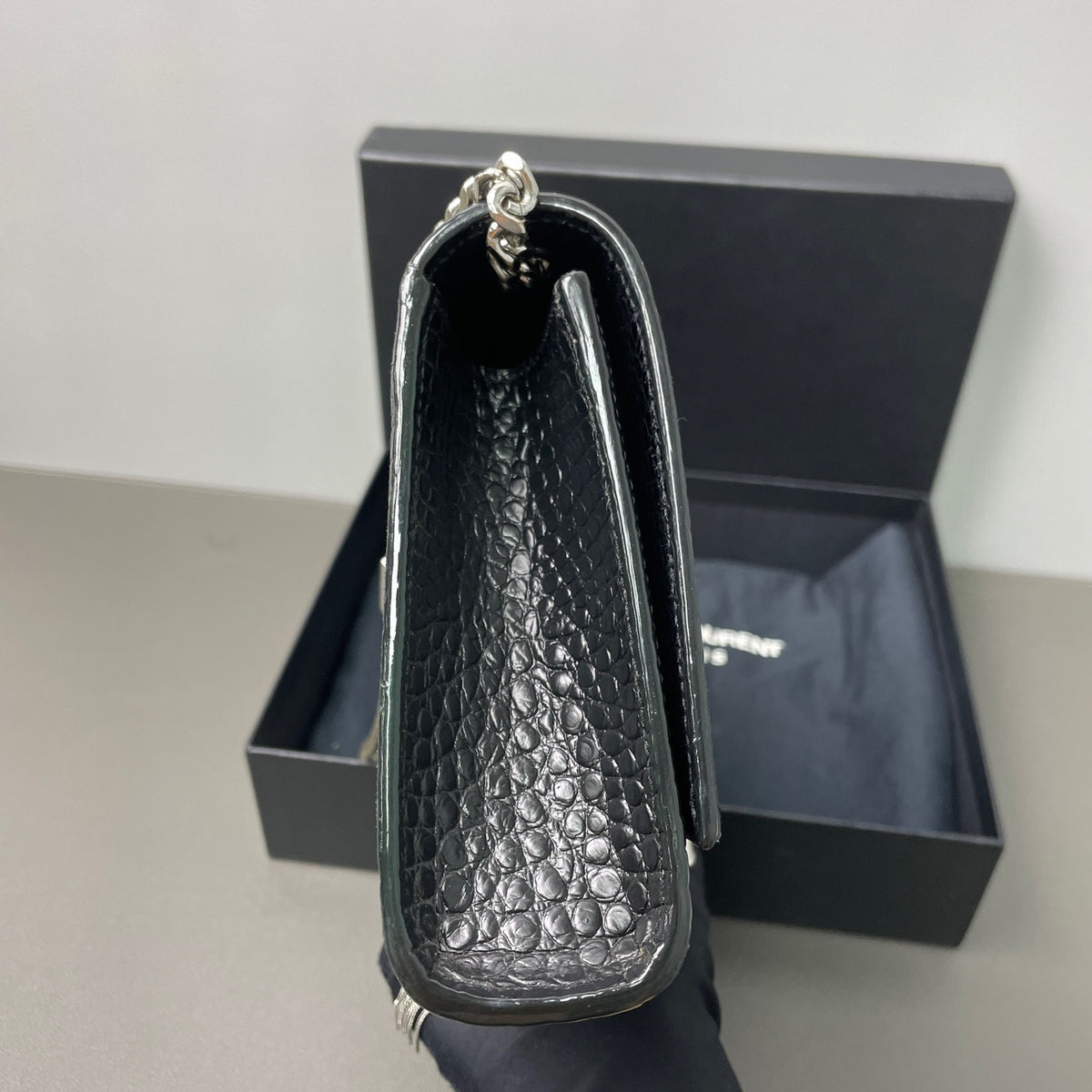 Saint Laurent - Kate - Leather - Black