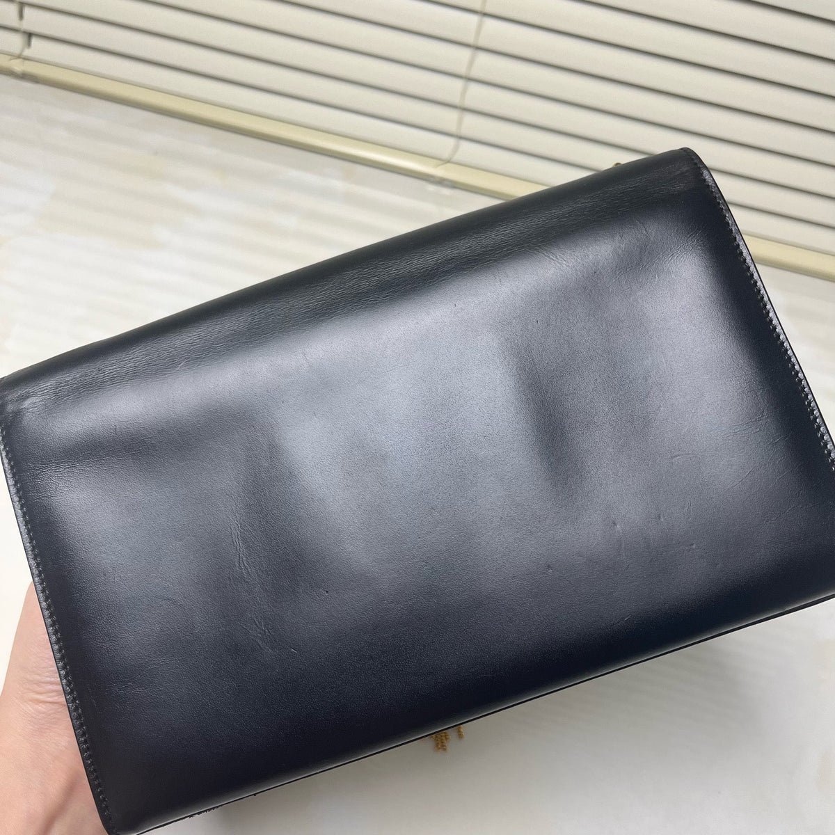 Saint Laurent - Kate - Leather - Black