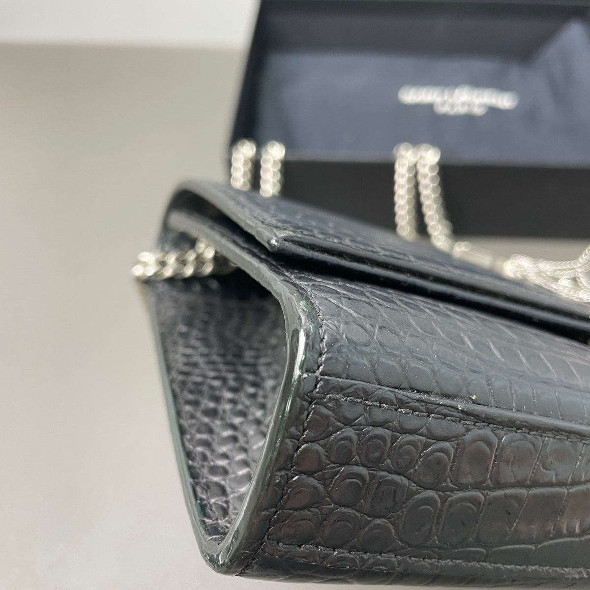 Saint Laurent - Kate - Leather - Black