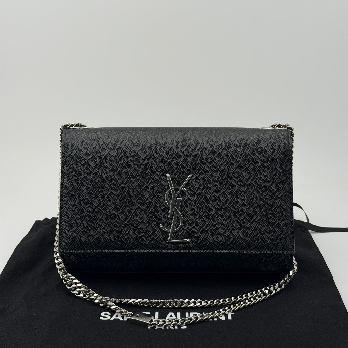 Saint Laurent - Kate - Leather - Black - (medium)