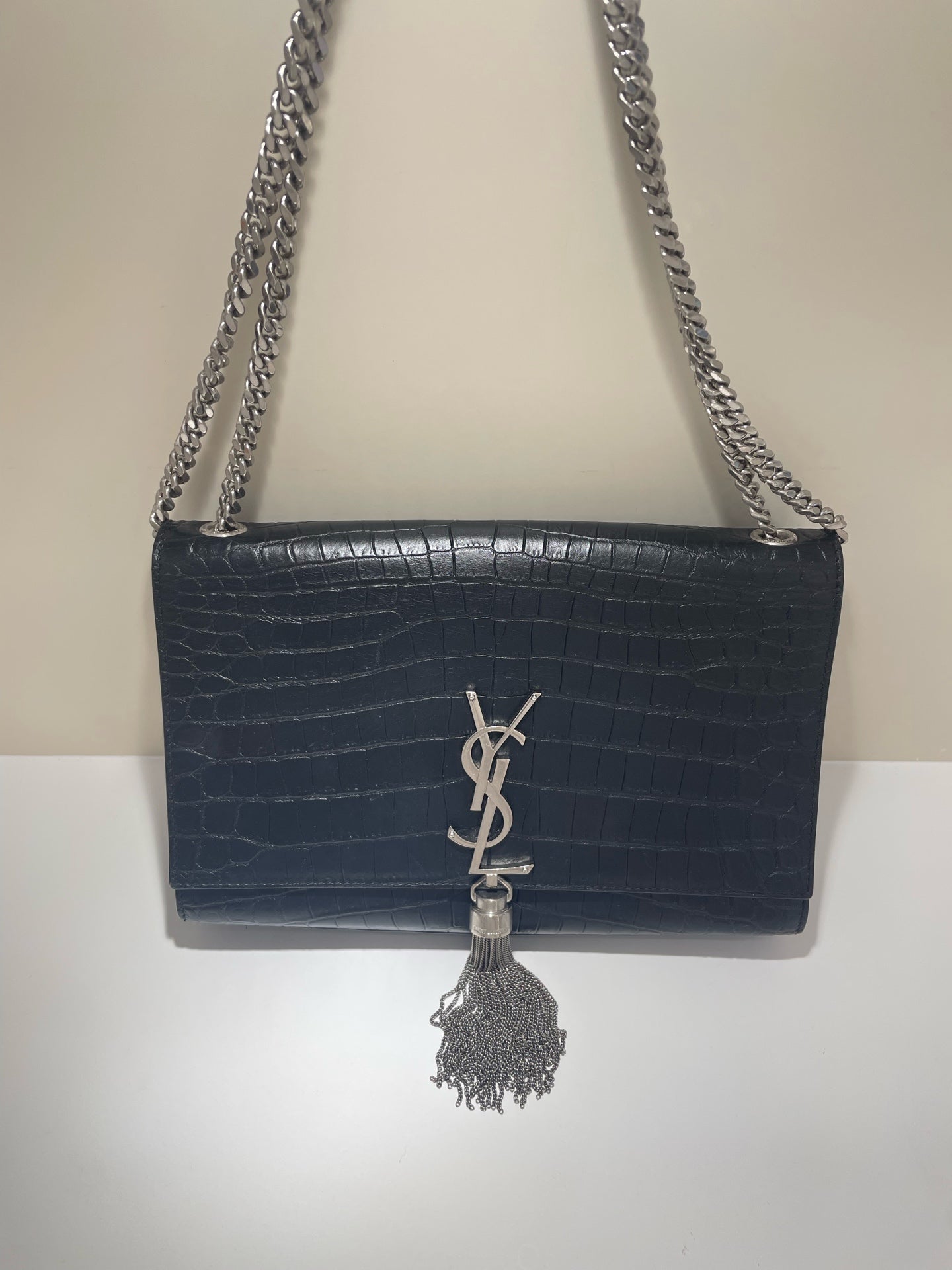 Saint Laurent - Kate - Leather - Black - (medium)