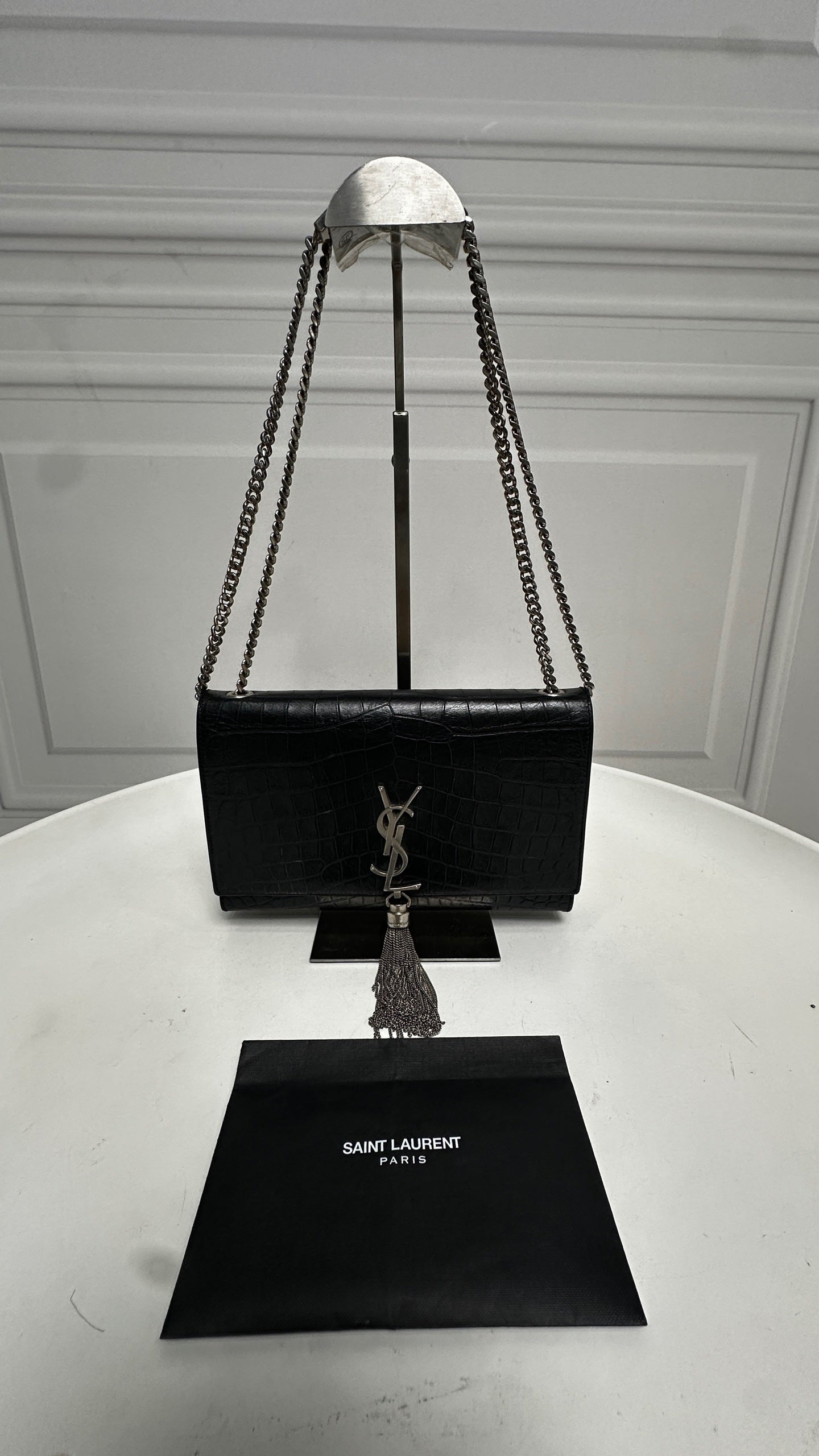 Saint Laurent - Kate - Leather - Black - (medium)