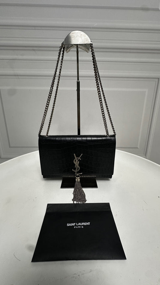 Saint Laurent - Kate - Leather - Black - (medium)