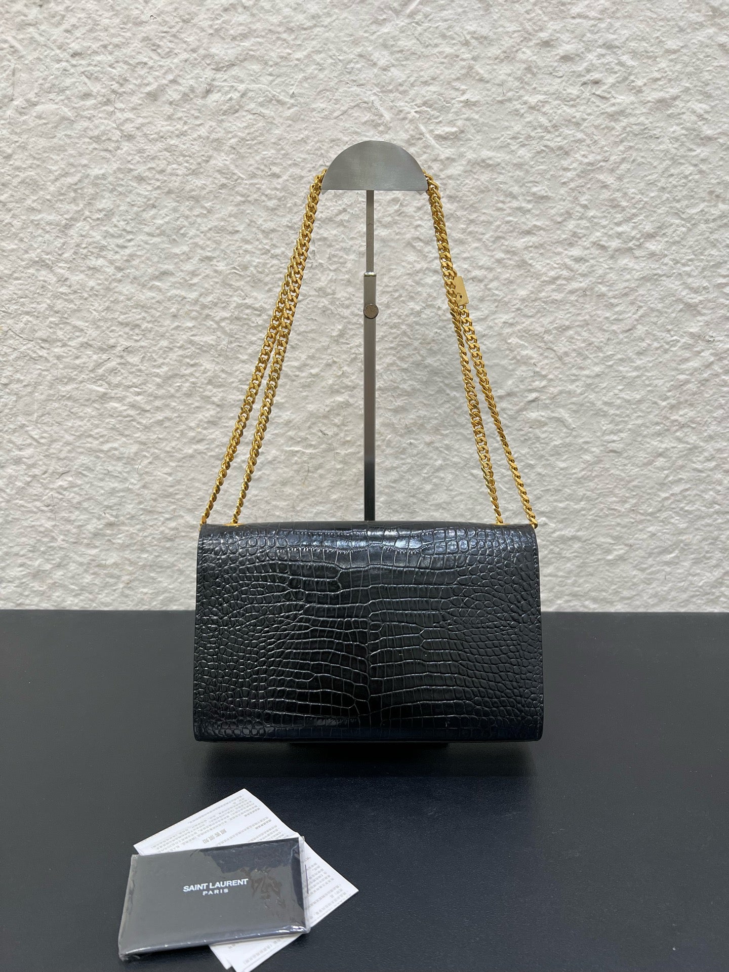 Saint Laurent - Kate - Leather - Black - (medium)