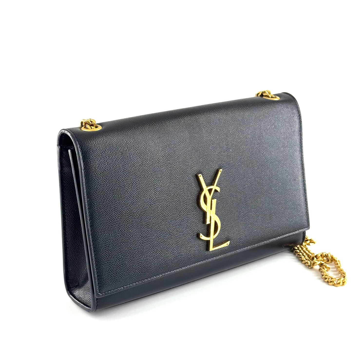 Saint Laurent - Kate - Leather - Black - (medium)