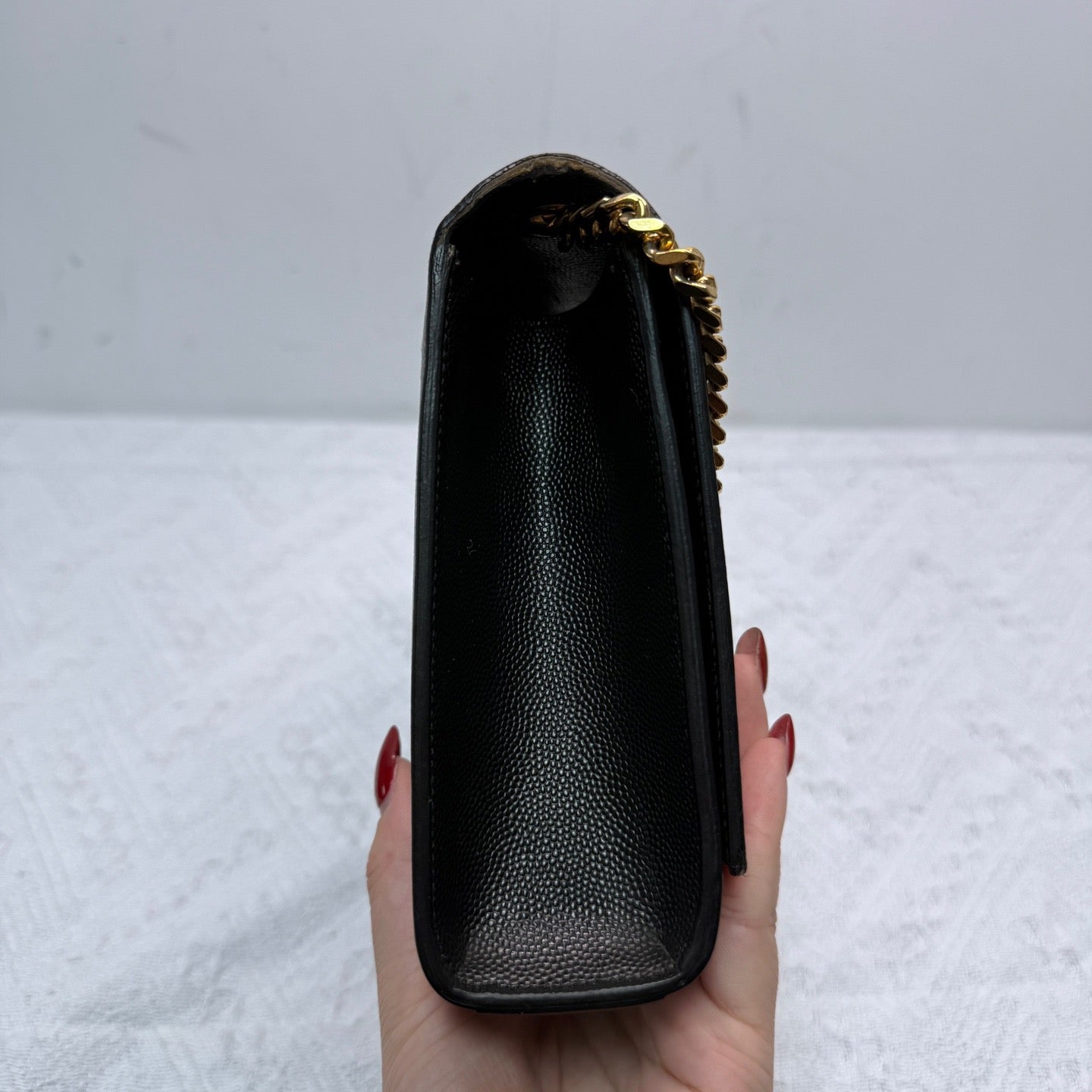 Saint Laurent - Kate - Leather - Black - (medium)