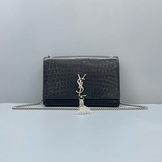 Saint Laurent - Kate - Leather - Black - (Medium)