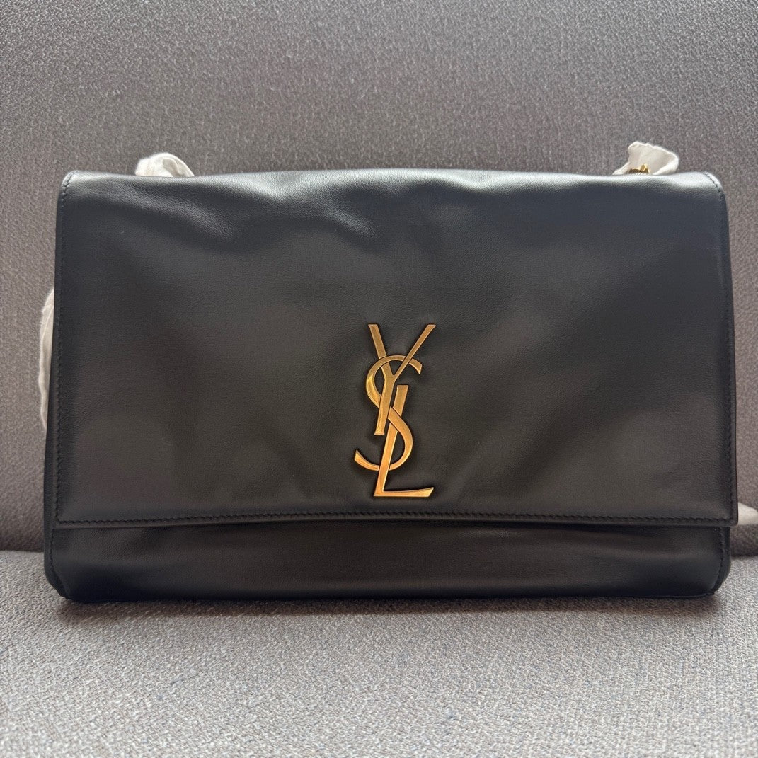 Saint Laurent - Kate - Leather - Black - (medium)