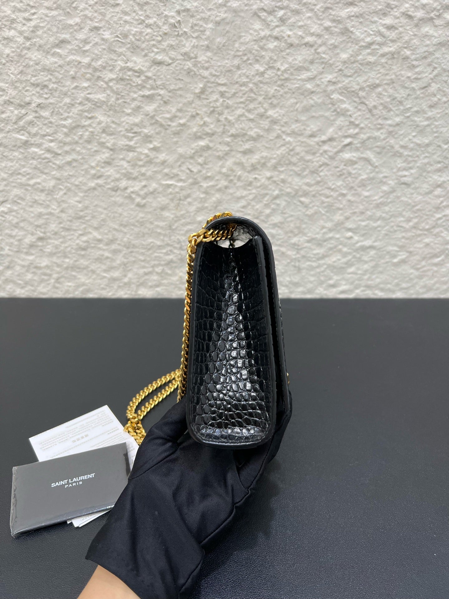 Saint Laurent - Kate - Leather - Black - (medium)