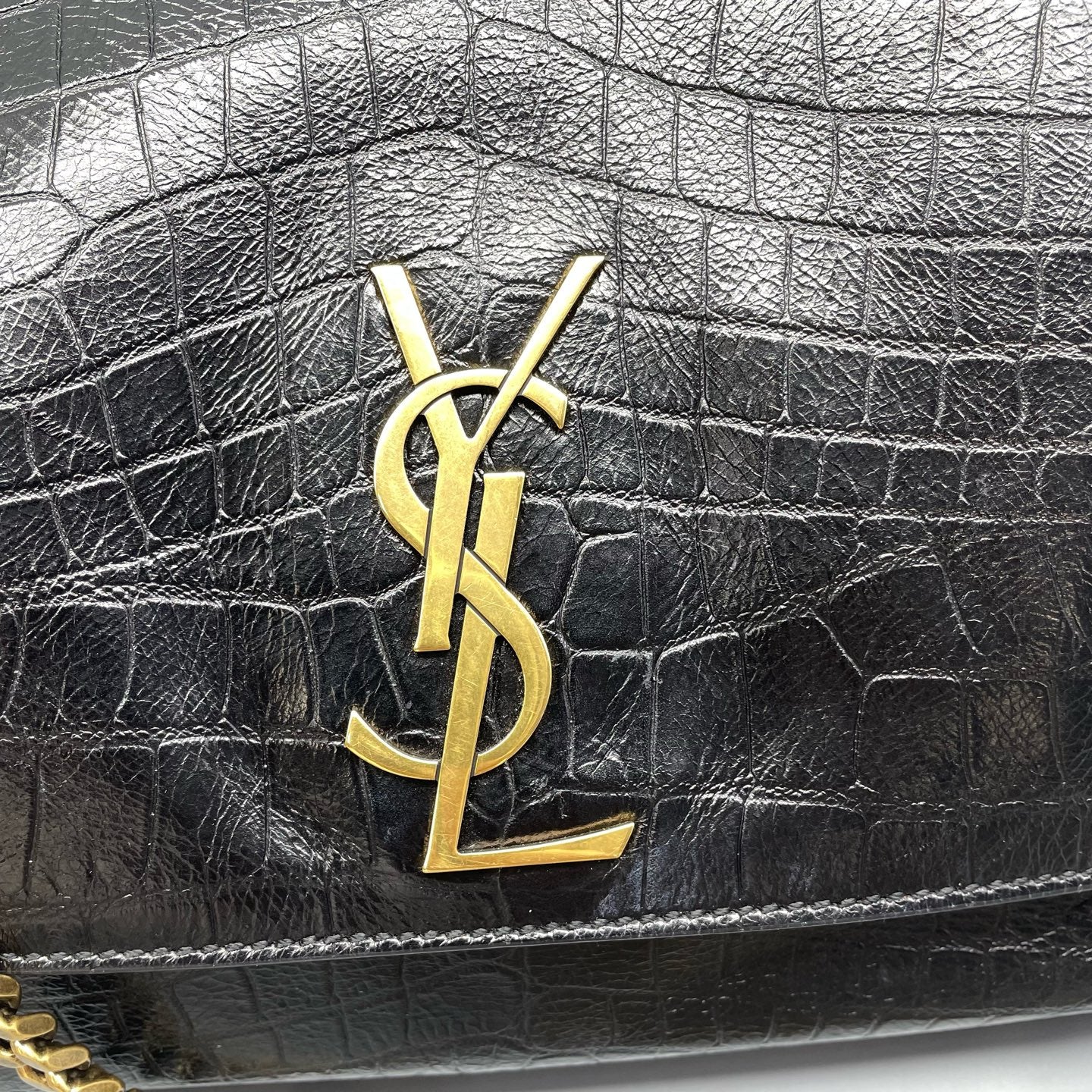 Saint Laurent - Kate - Leather - Black - (medium)