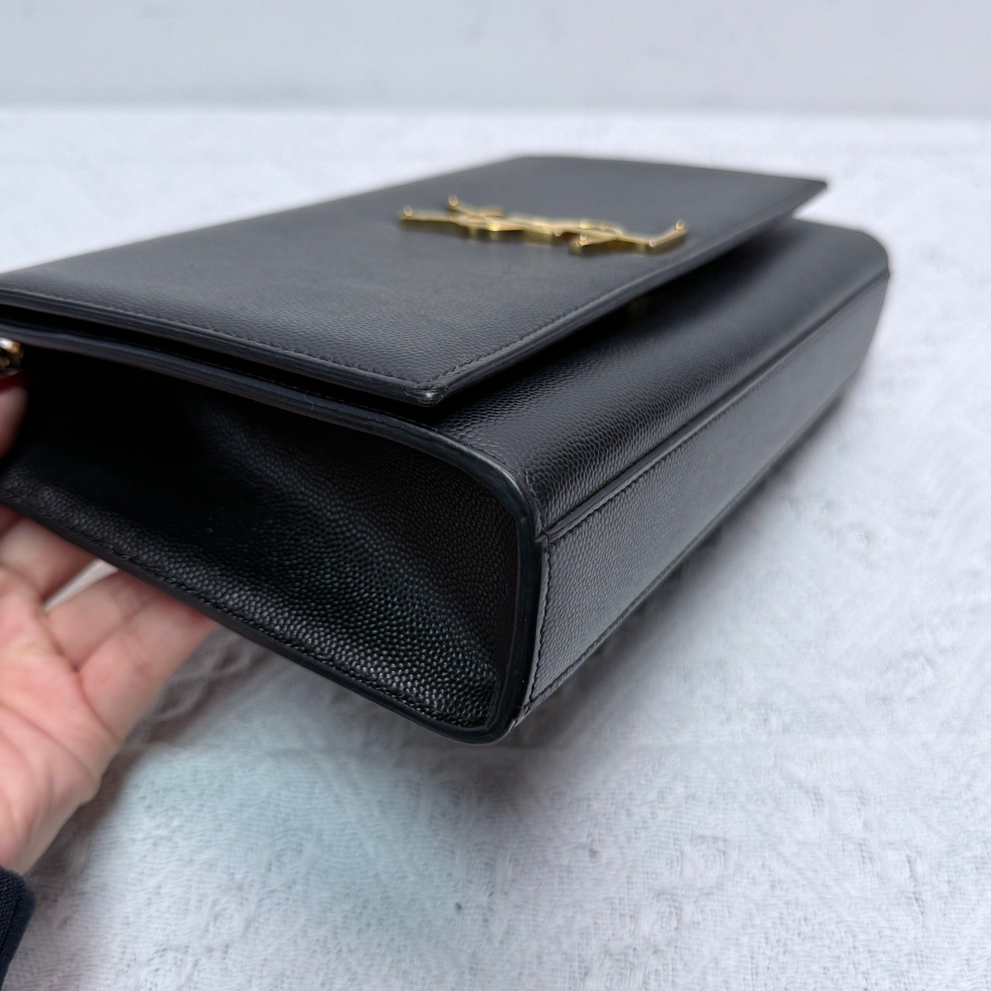 Saint Laurent - Kate - Leather - Black - (medium)