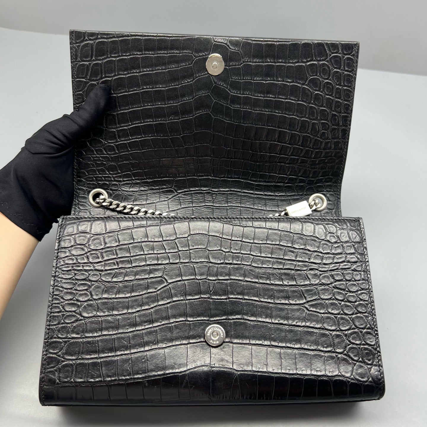 Saint Laurent - Kate - Leather - Black - (Medium)