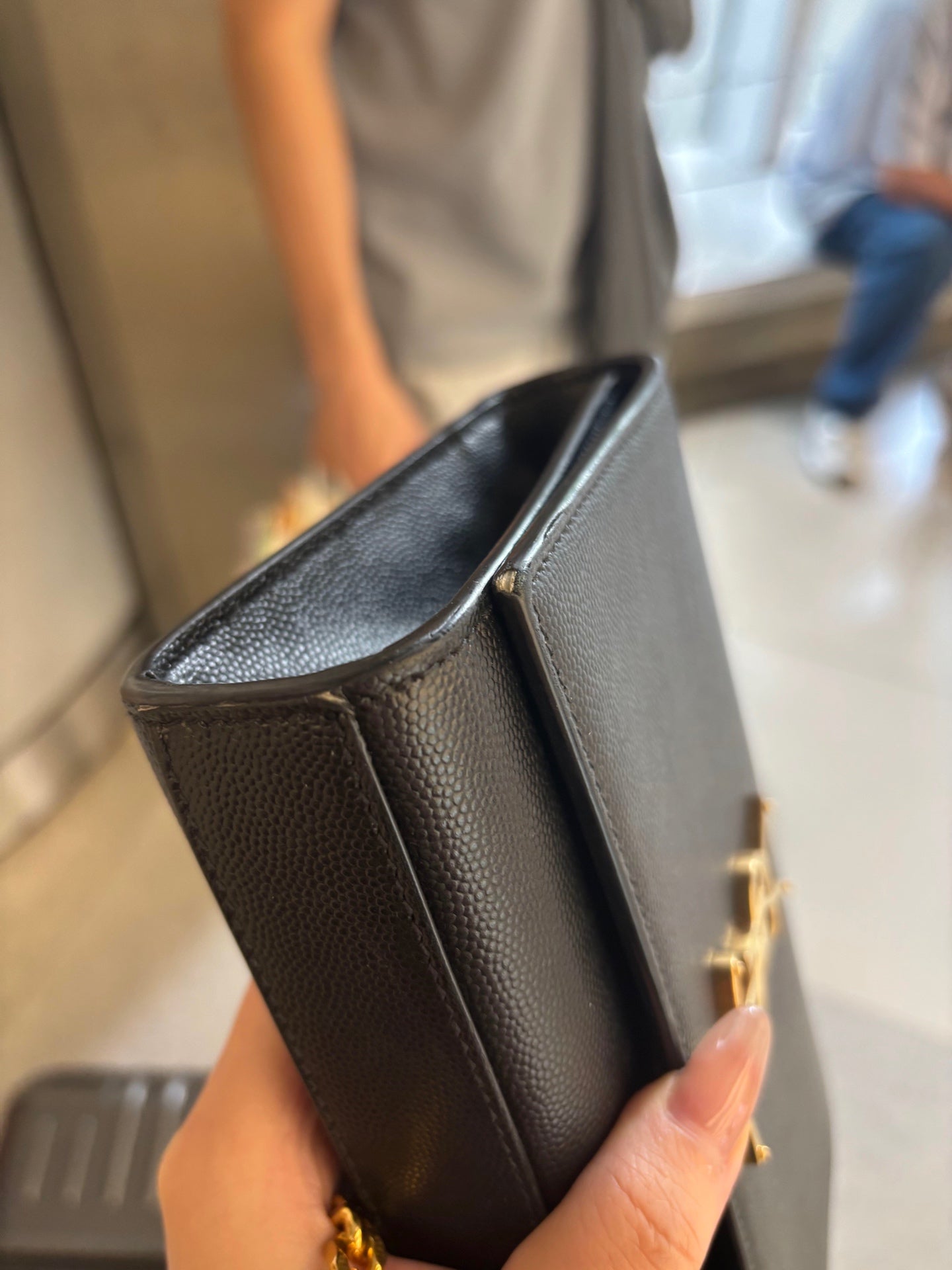 Saint Laurent - Kate - Leather - Black - (medium)