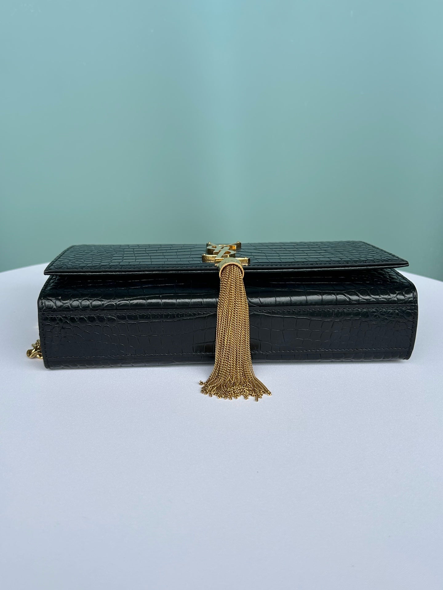 Saint Laurent - Kate - Leather - Black - (medium)