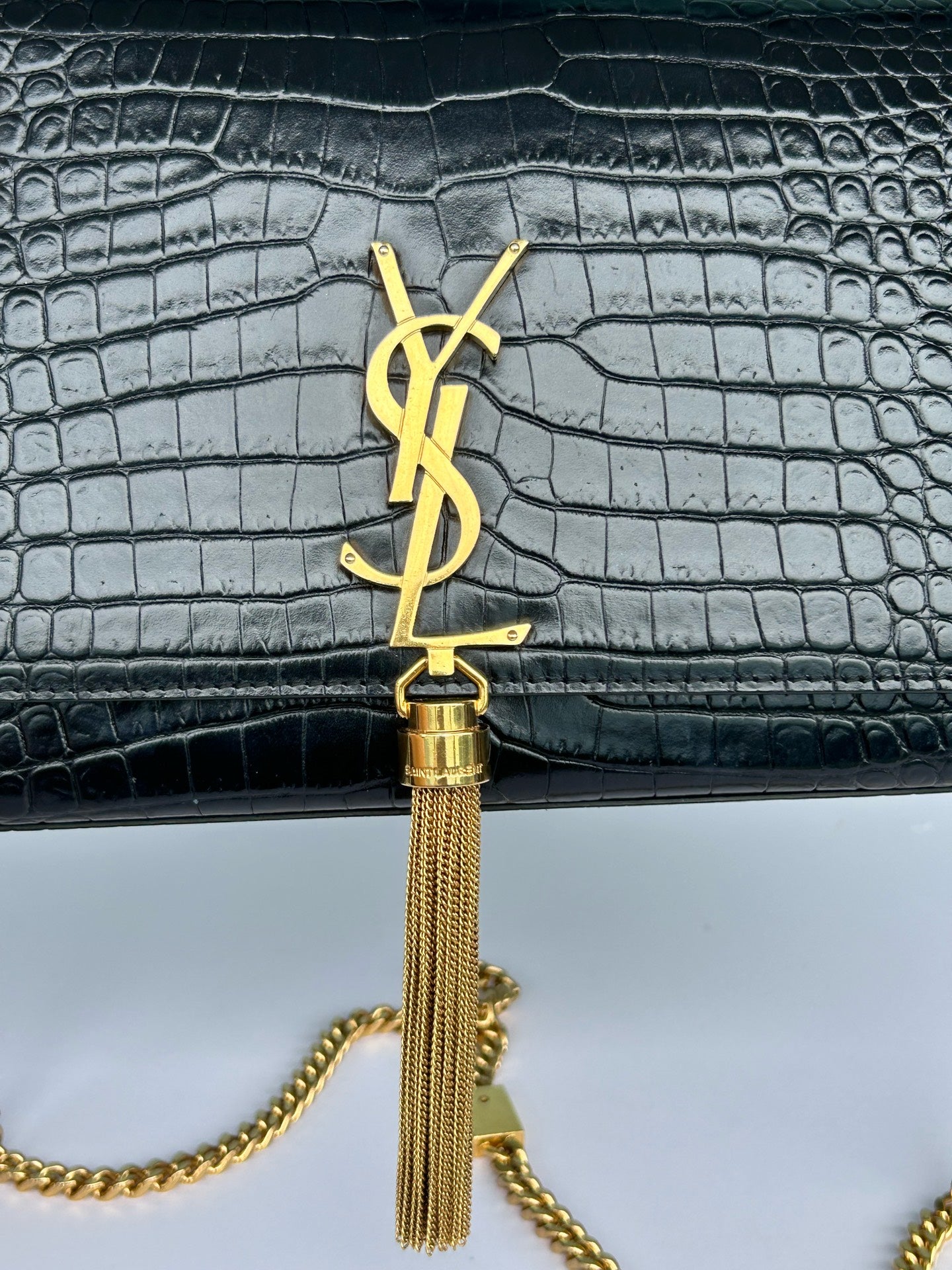 Saint Laurent - Kate - Leather - Black - (medium)