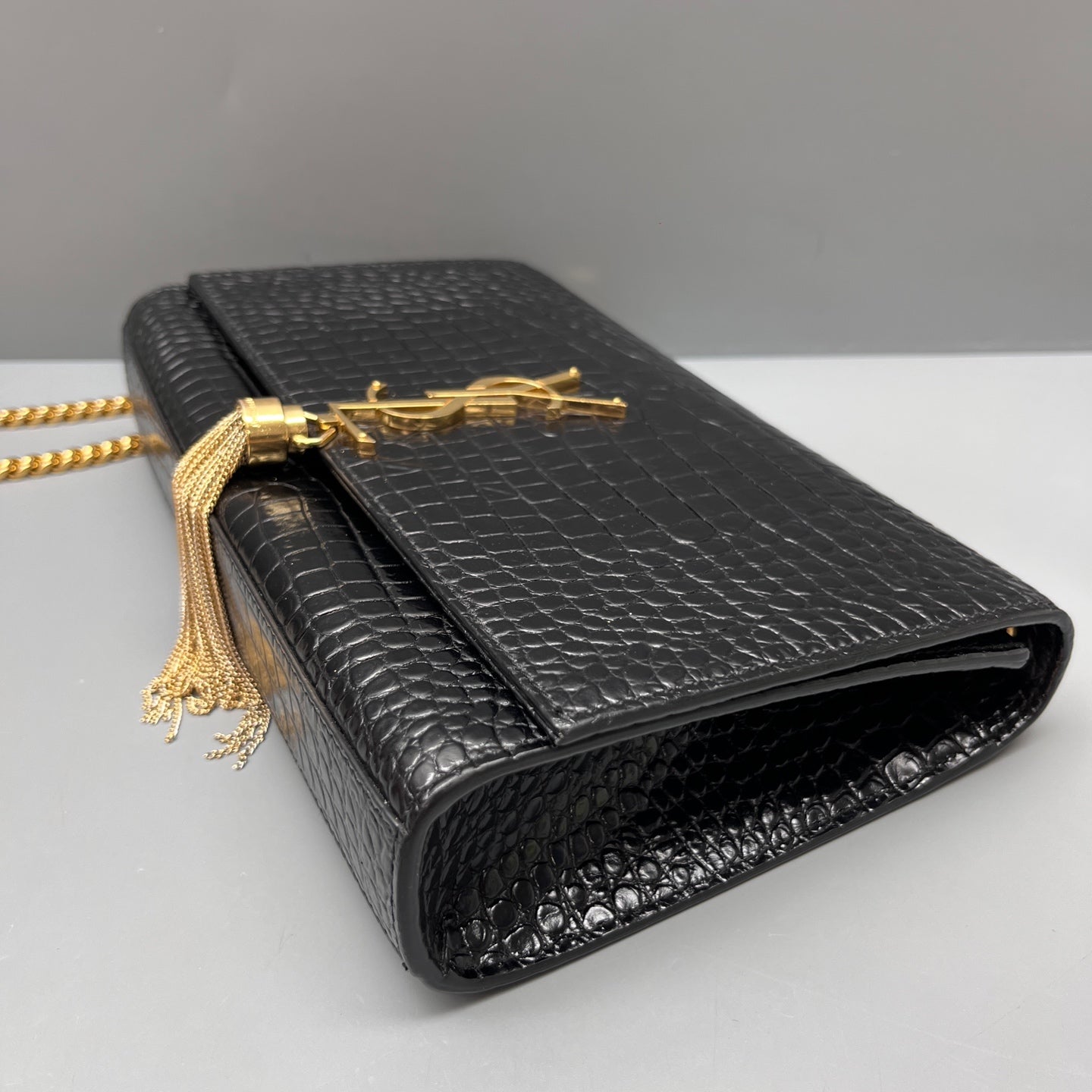 Saint Laurent - Kate - Leather - Black - (medium)
