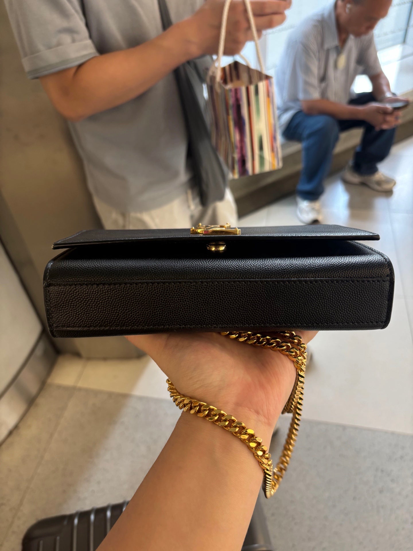 Saint Laurent - Kate - Leather - Black - (medium)