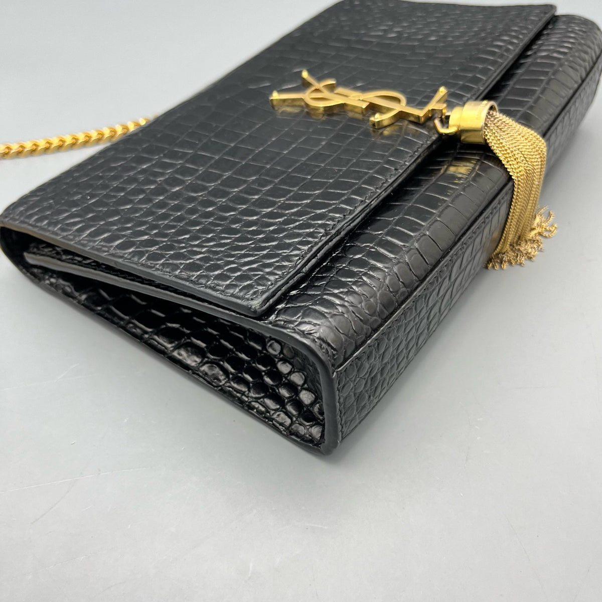 Saint Laurent - Kate - Leather - Black - (medium)