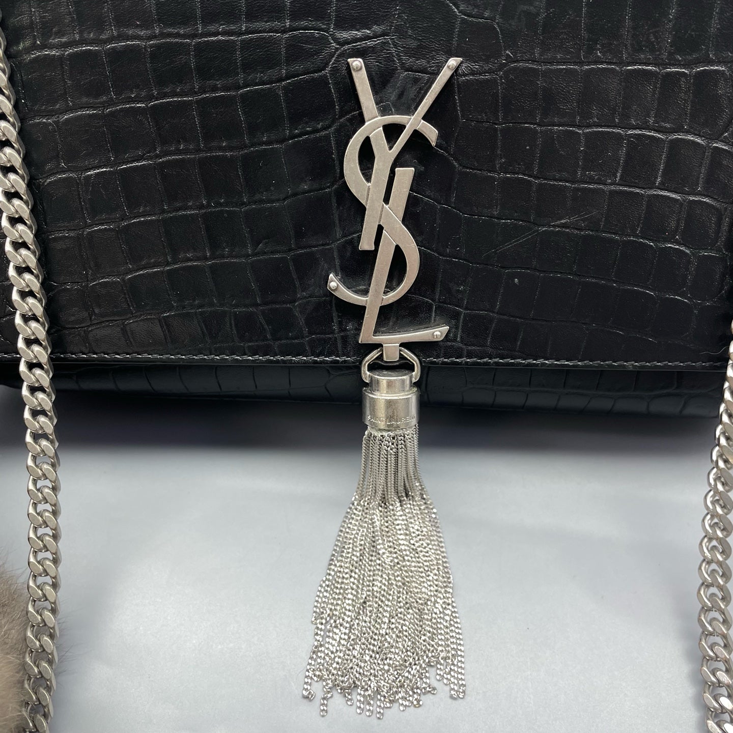 Saint Laurent - Kate - Leather - Black - (Medium)