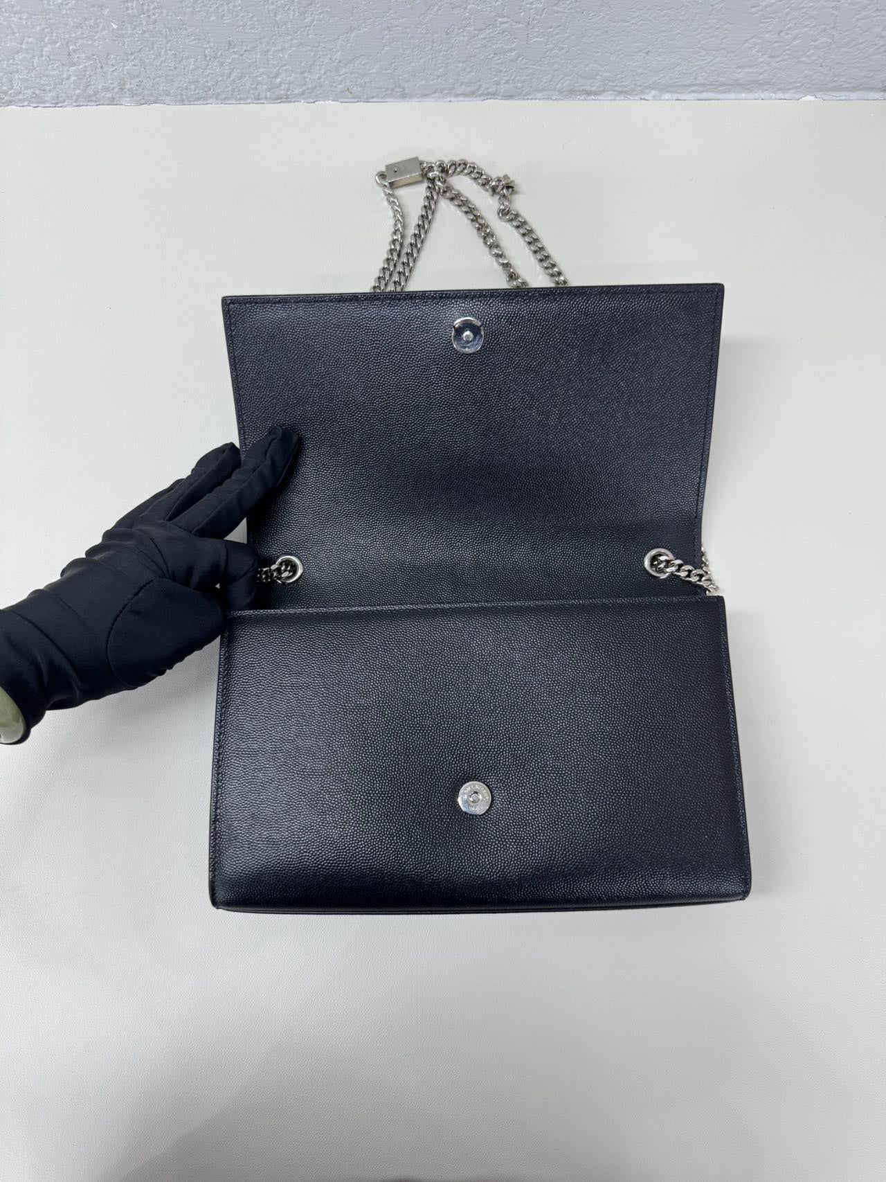 Saint Laurent - Kate - Leather - Black - (Medium)