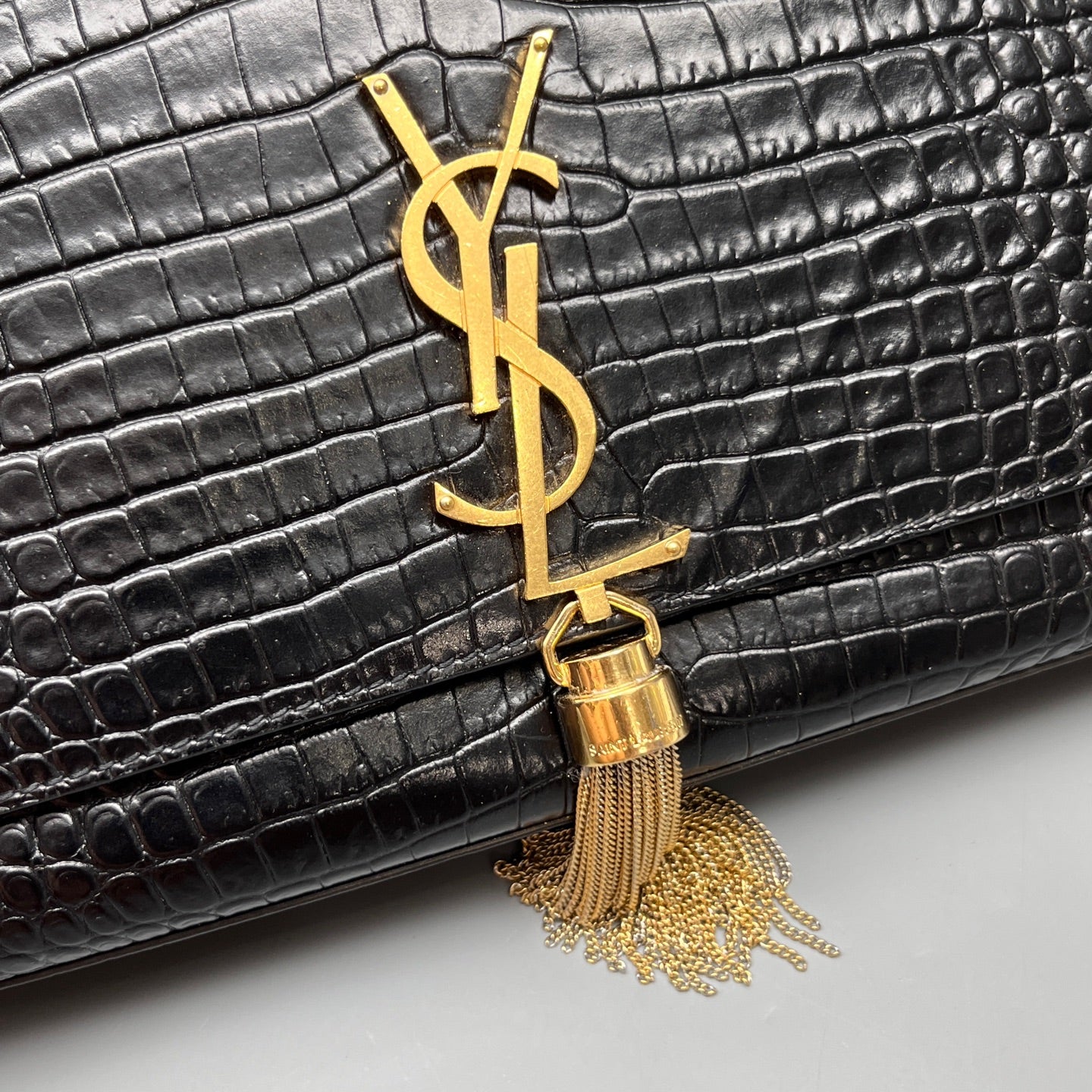 Saint Laurent - Kate - Leather - Black - (medium)