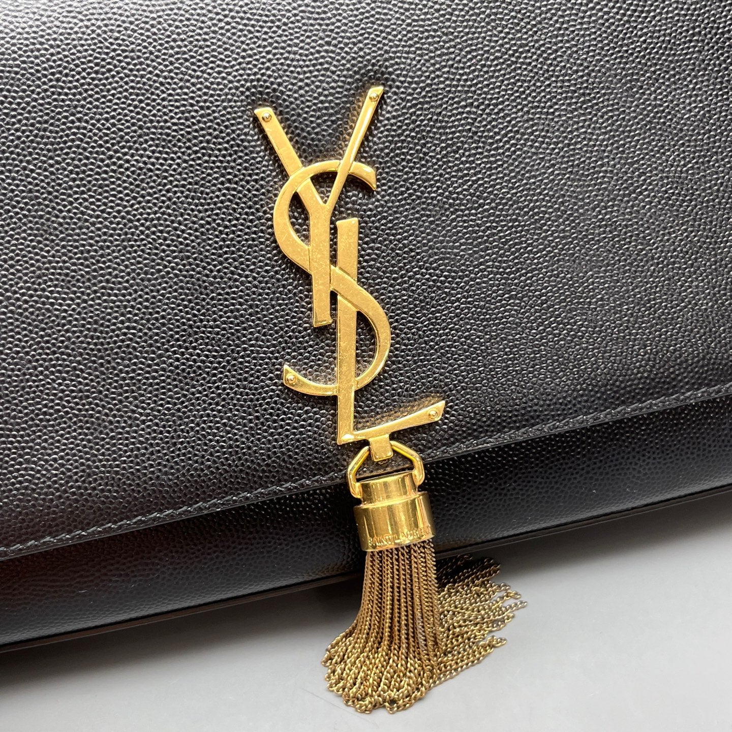 Saint Laurent - Kate - Leather - Black - (medium)