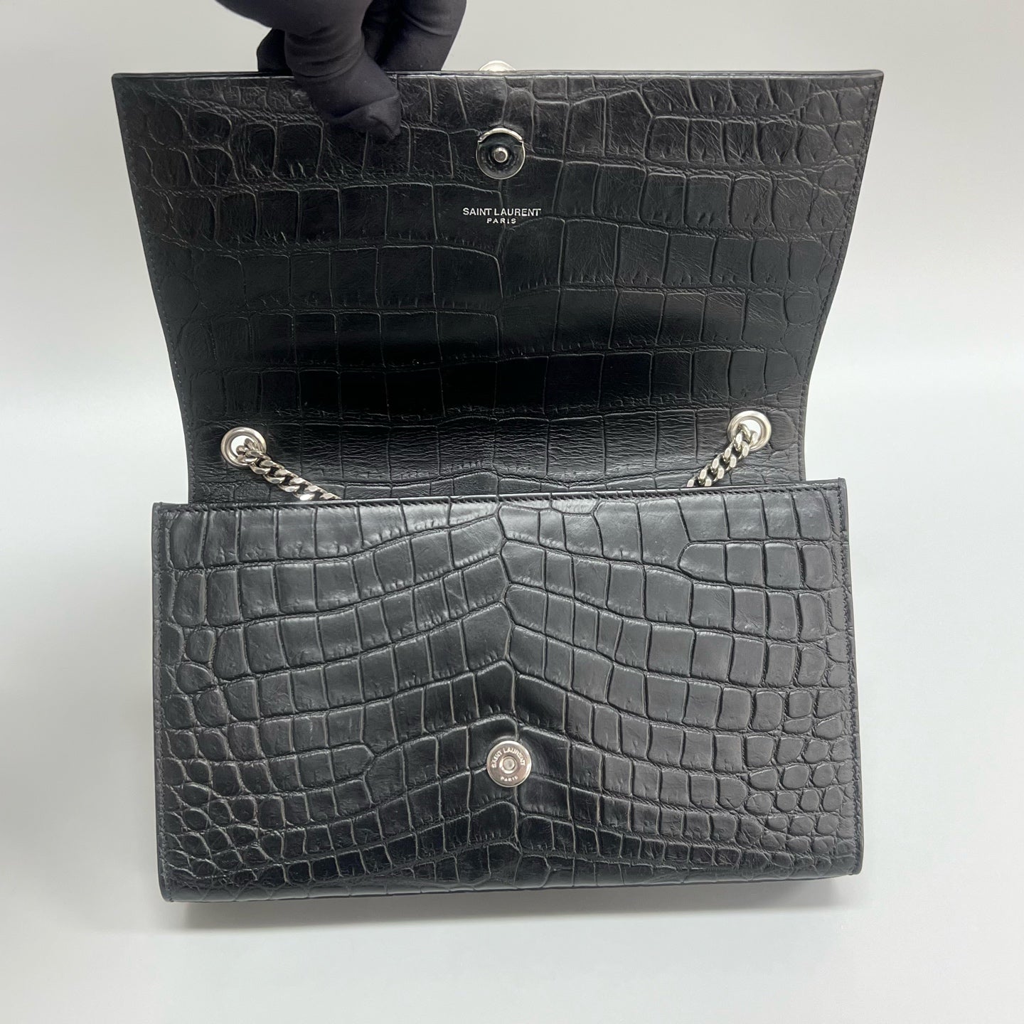 Saint Laurent - Kate - Leather - Black - (medium)