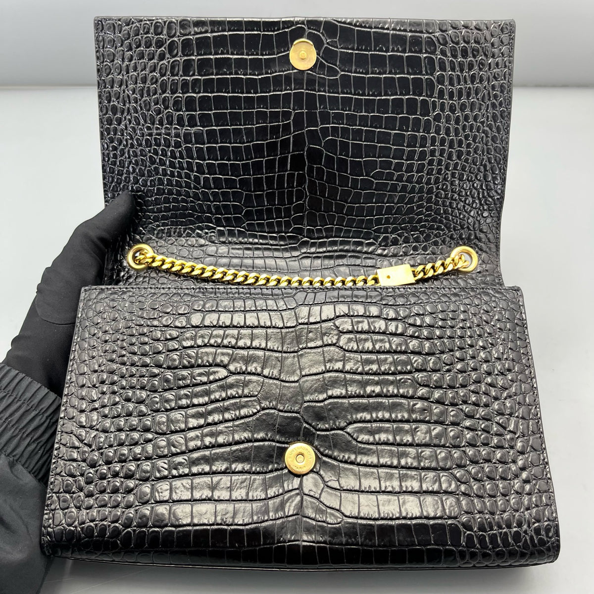 Saint Laurent - Kate - Leather - Black - (medium)