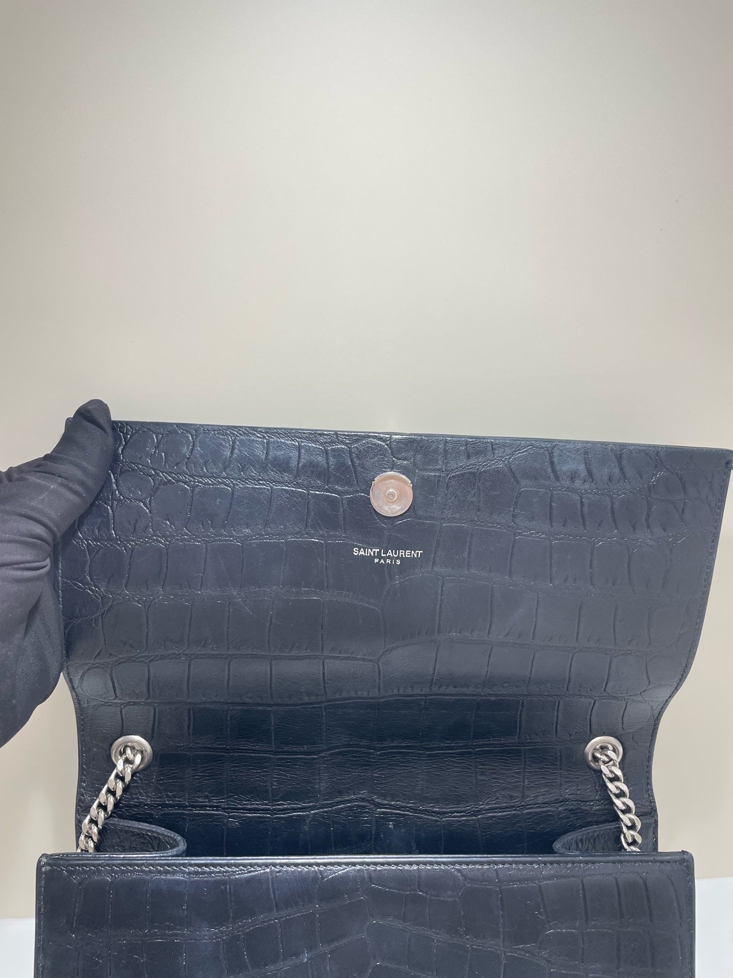 Saint Laurent - Kate - Leather - Black - (medium)