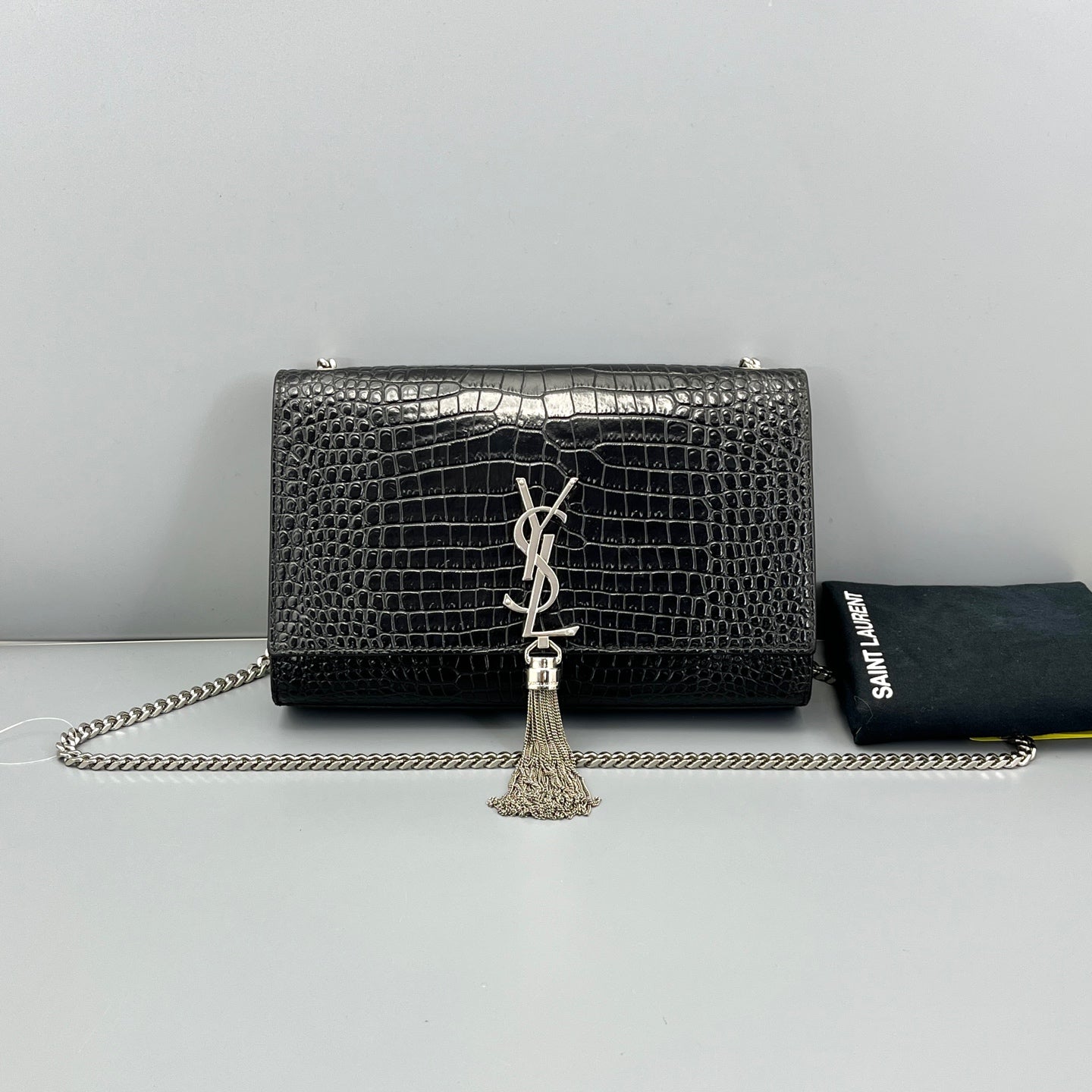 Saint Laurent - Kate - Leather - Black - (medium)