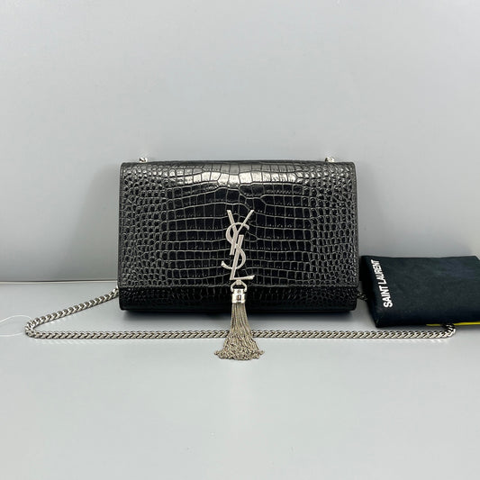 Saint Laurent - Kate - Leather - Black - (medium)