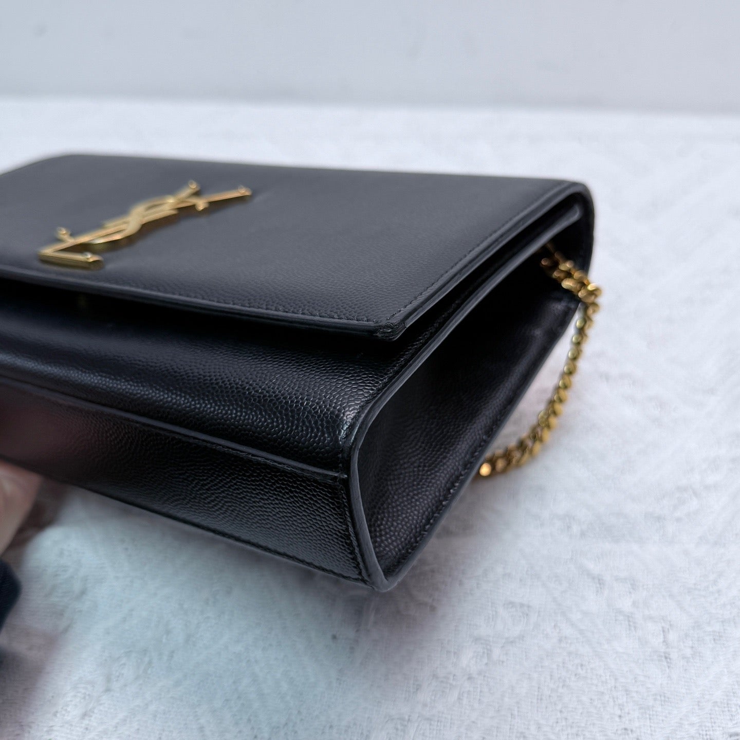 Saint Laurent - Kate - Leather - Black - (medium)